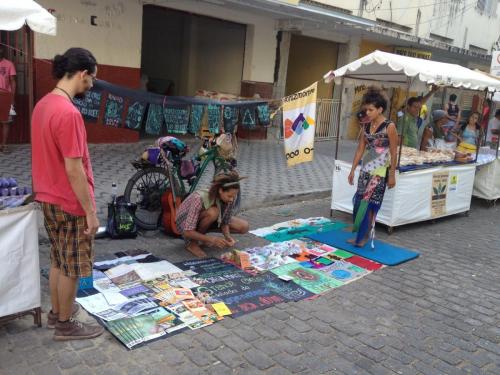 Grande Ciclo na Feira Agroecologica de Governador Valadares