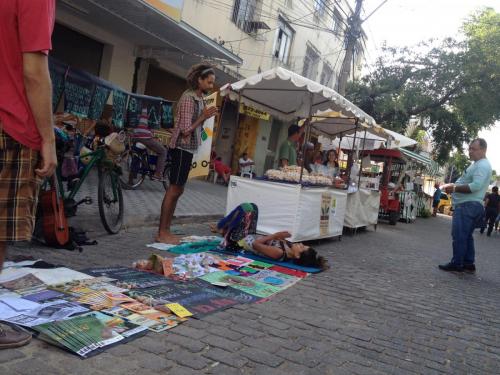 Grande Ciclo na Feira Agroecologica de Governador Valadares