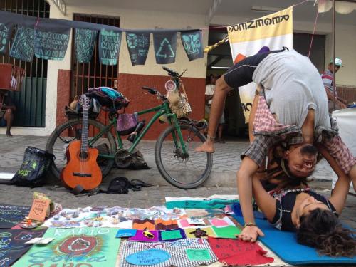 Grande Ciclo na Feira Agroecologica de Governador Valadares