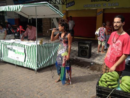 Grande Ciclo na Feira Agroecologica de Governador Valadares