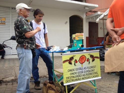 Grande Ciclo na Feira Agroecologica de Governador Valadares